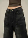 Bell Leg Heritage Rinse Relaxed Denim