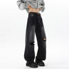 Classic Torn Bell Leg Denim