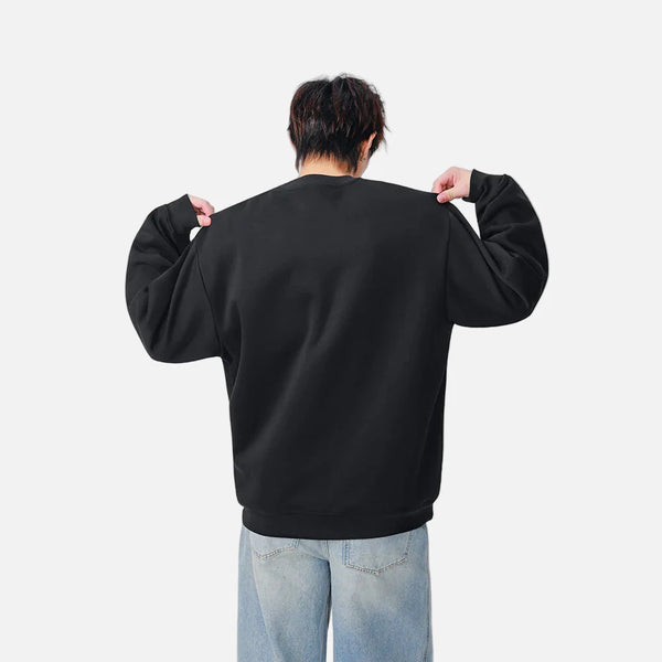 Urban Flow Crewneck Sweatshirt alternatif görünüm