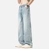 2000s Modern Easy Cut Elastic Waist Denim