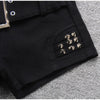 Snap Pocket Casual Shorts