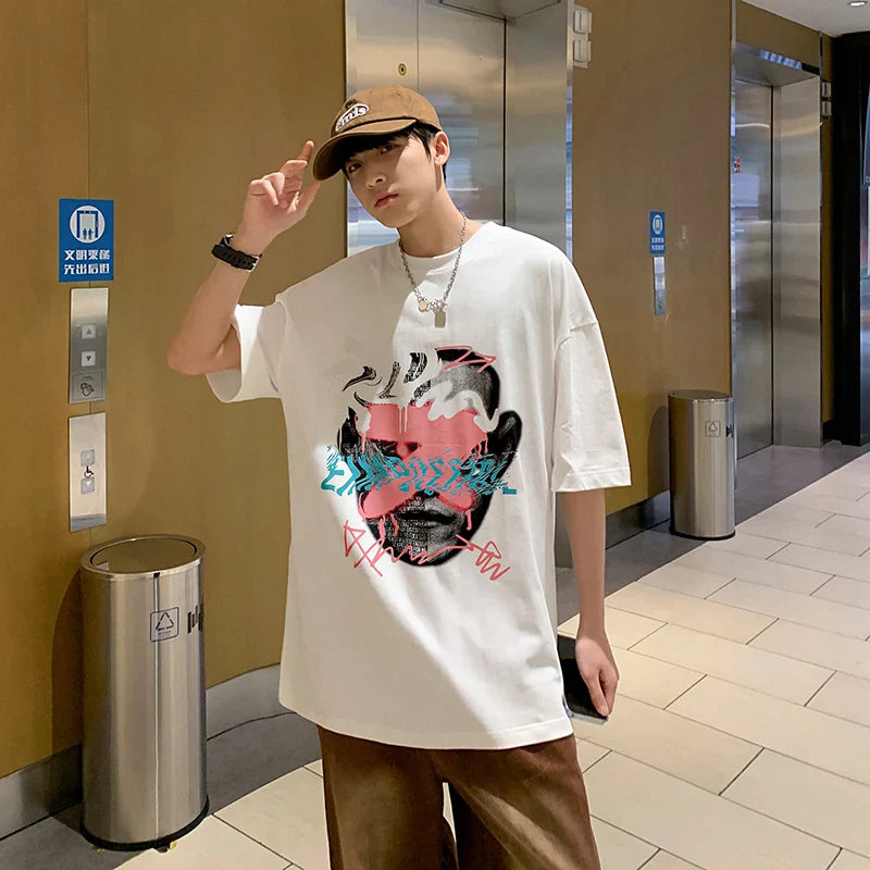 Classic-Wash Bright-Days Cotton Genshin Impact T-Shirt