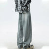 Heritage Rinse Blue Relaxed Hip Denim