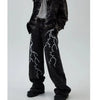 Western Rinse Bell Lightning Denim