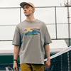Lazy Sunset Print T-Shirt