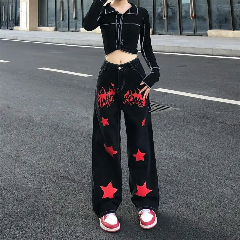 Heritage Urban Beat Red Stellar Painted Denim