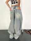 Chic High-Rise Relaxed Metro Denim