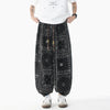 Lantern Print Harem Trousers