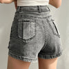 Asymmetric Rise Layered Skirt