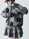 Autumn Floral Patch Sweatshirt