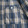 Painterly Wash Plaid Short Shirt