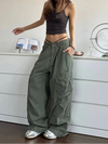 StreCool etear High Quality Green Bell Leg Bggy Denim