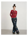 Versatile Slim Fit Letter Patterned T-Shirt
