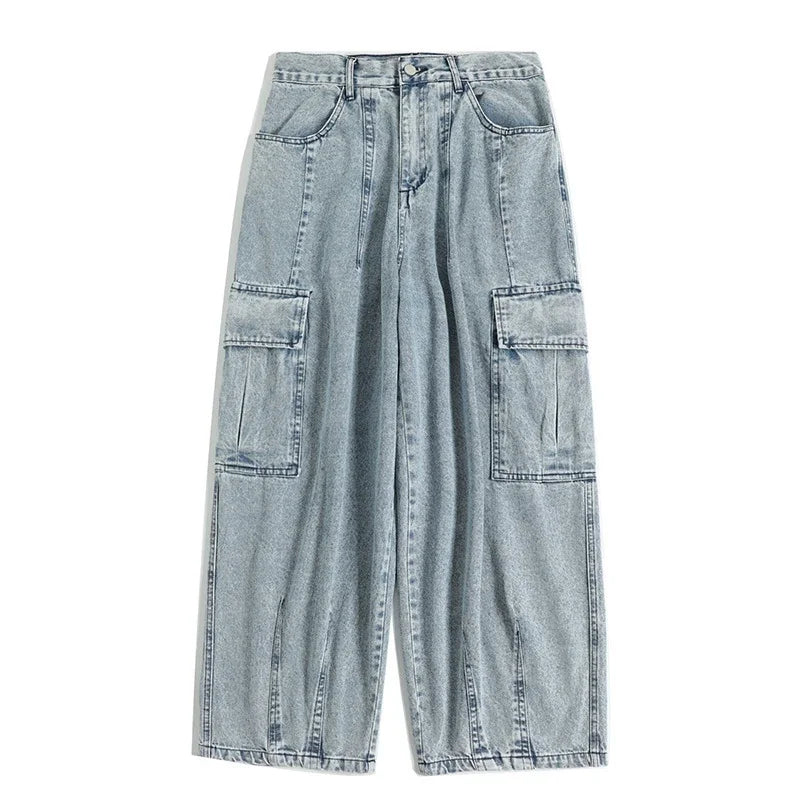 Oversized Denim Cargo