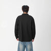 Cold Season Polo Contrast Sweatshirt