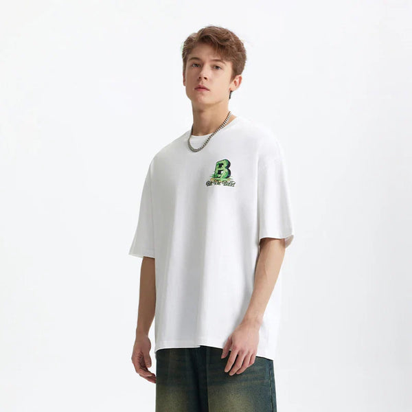 Grizzly B Print T-Shirt alternatif görünüm