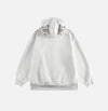 Kedi Baskılı Oversize Sweatshirt, yakın çekim — Navra Wear