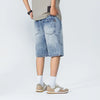 Breezy Band Denim Shorts