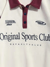 Dual-Tone Graphic Polo Fleece