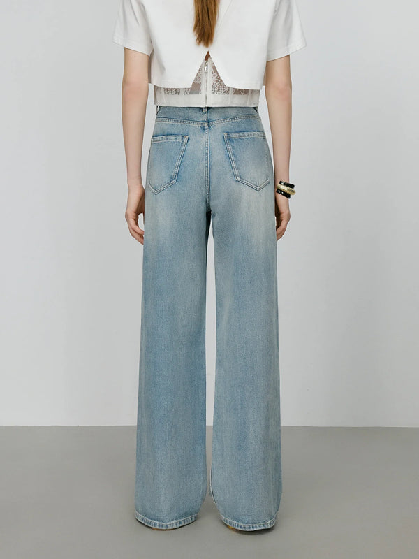 Heritage Wash Faded Relaxed Classic Denim alternatif görünüm