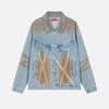 Metro Bold Gradient Faded Denim Jacket