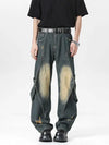 Easy Metro Oversized Blue Dark Utility Denim