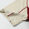 Plush Turn-Of-Era Artwork Fragment V-Neck Boxy-Fit T-Shirt