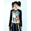 Elevated Ossuary Print Heritage Long Sleeve T-Shirt