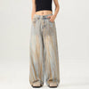 Modern Sleek Easy Cut Bell Leg Denim