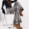 High-Rise Relaxed Dark Denim Classic Leg Denim