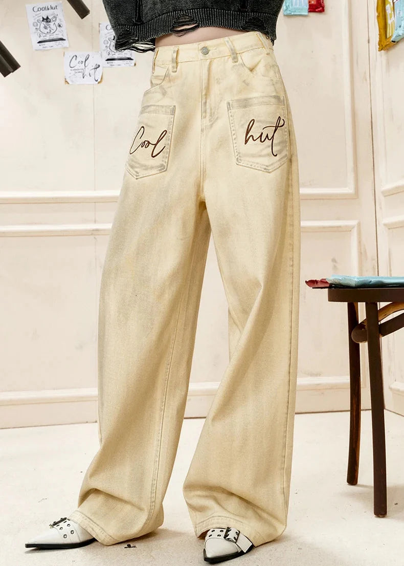 Plush High-Rise Urban Beat Classic Leg Denim