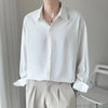 K-Style Plain Solid Casual Top
