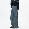 Personality Mosaic Relaxed Classic Denim
