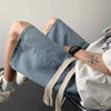Seoul Wash Relaxed Denim Shorts