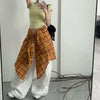 Kadın Vintage Bol Kesim Jogger, detay görünüm — Navra Wear