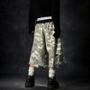 Heavy-Duty Summer Personalized Broken Hole Denim Shorts