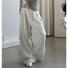 Stripe Vintage Wide-Leg Sweatpants