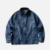 Trendy Western Moto Denim Jacket
