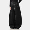 2000s High-Rise Buttoned Boot Cut Denim