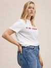 Russian Style Visual Print Sundaze Weekend T-Shirt