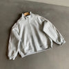 Color Block Fermuarlı Sweatshirt, stil görünüm — Navra Wear