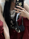 Digital-Age Designed Print Rebel-Cut Tank Top