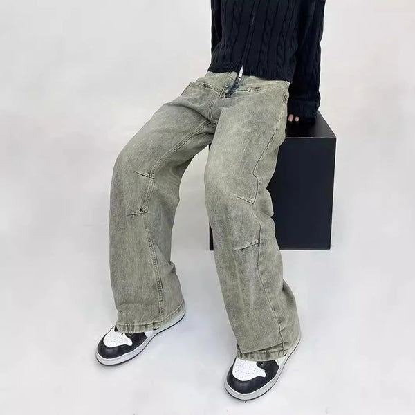 Heritage Yellow Mud Worn Field Denim