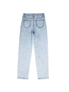 Versatile Everyday Mid-Waisted Light Blue Denim