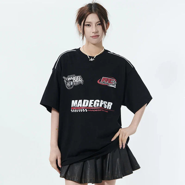Oversized Training O-neck T-Shirt alternatif görünüm