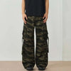 Woodland Military Print Street Pants