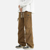 Solid Casual Relaxed Wide Leg Street Pants
