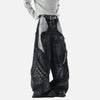 Metro Raw Edge Dirty Dying Denim