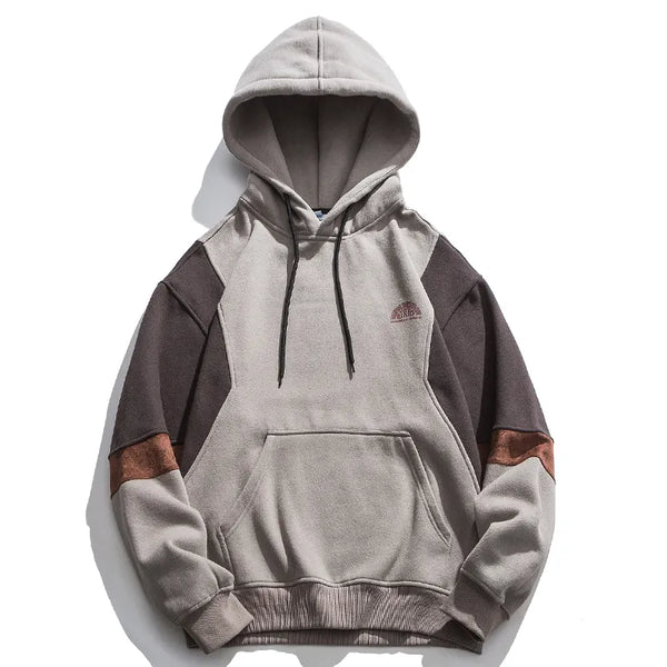 2000s Relaxed Fleece Mosaic Sweatshirt alternatif görünüm