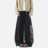Metro Wild Print Mosaic Bell Leg Denim